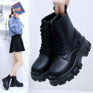   European Style withe Ankle Boots