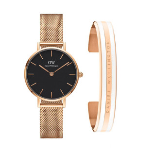      Daniel Wellington Classic bracelet satin white offert