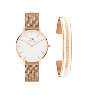       Daniel Wellington Classic bracelet satin white offert